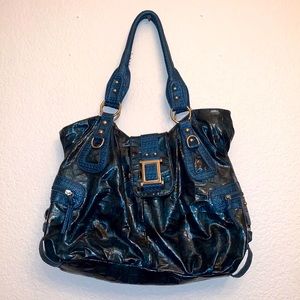 Large Blue Handbag